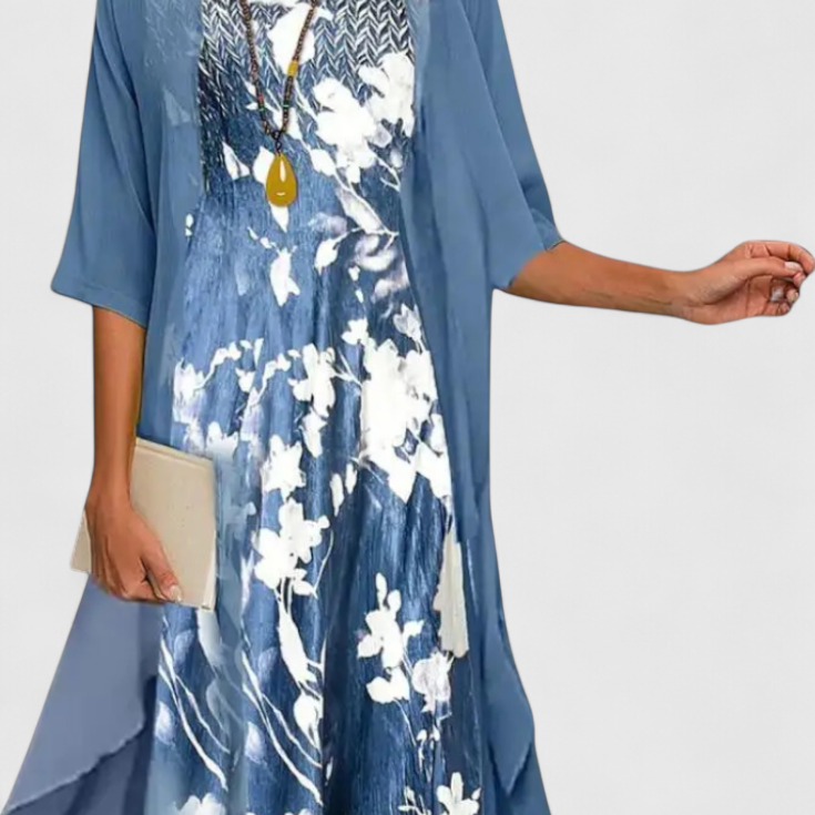 Vestido Floral Elegante Venezia