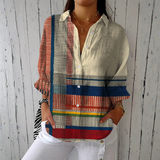 Viviane | Estilo Moderno, Comodidad y Motivo Artístico de Camisa
