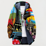 Sudadera con diseño artístico