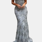 Vestido Maxi de Lentejuelas para Invitada de Boda