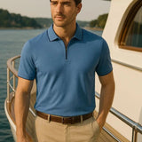Rasmus™ | Polo Régis con cremallera cuadrada