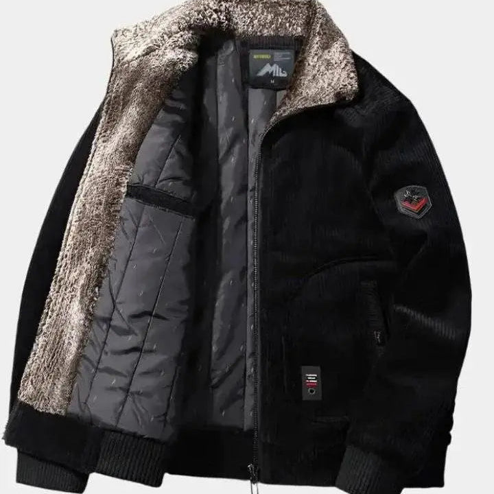 Rib™ | Chaqueta de terciopelo caliente