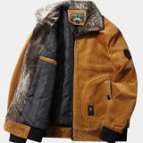 Rib™ | Chaqueta de terciopelo caliente