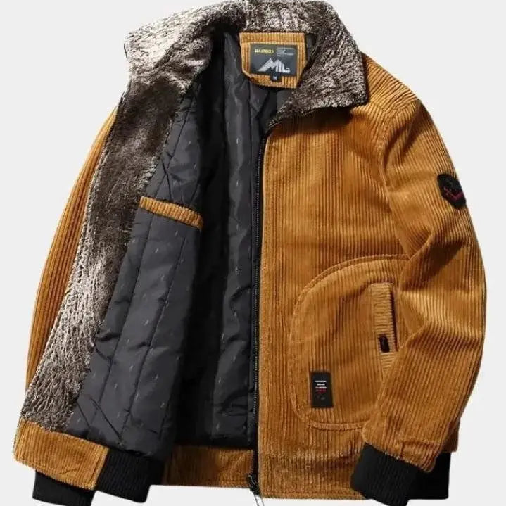 Rib™ | Chaqueta de terciopelo caliente