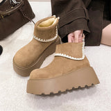 Benedita | Botas elegantes con plataforma para días fríos