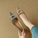 Gloria - Zapatos con Brillantes
