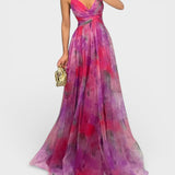 Valeria™ | Vestido maxi floral elegante