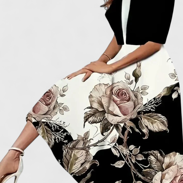 Conjunto de Blazer y Vestido Midi Star