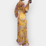 Vestido con abertura