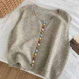 Maribele | Suéter con botones de colores