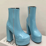 Carina – Tacones altos con plataforma extremadamente alta, que brindan encanto y confianza