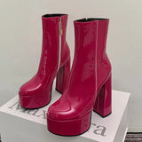 Carina – Tacones altos con plataforma extremadamente alta, que brindan encanto y confianza
