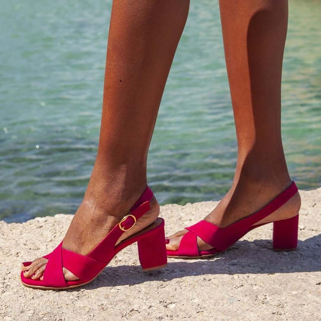 Filipa - Sandalias de Verano Azules