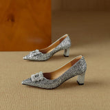 Gloria - Zapatos con Brillantes