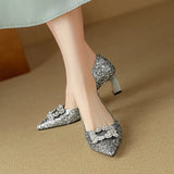Gloria - Zapatos con Brillantes