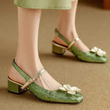 Eloise - Zapatos Elegantes para Mujer con Detalles Florales