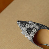 Gloria - Zapatos con Brillantes