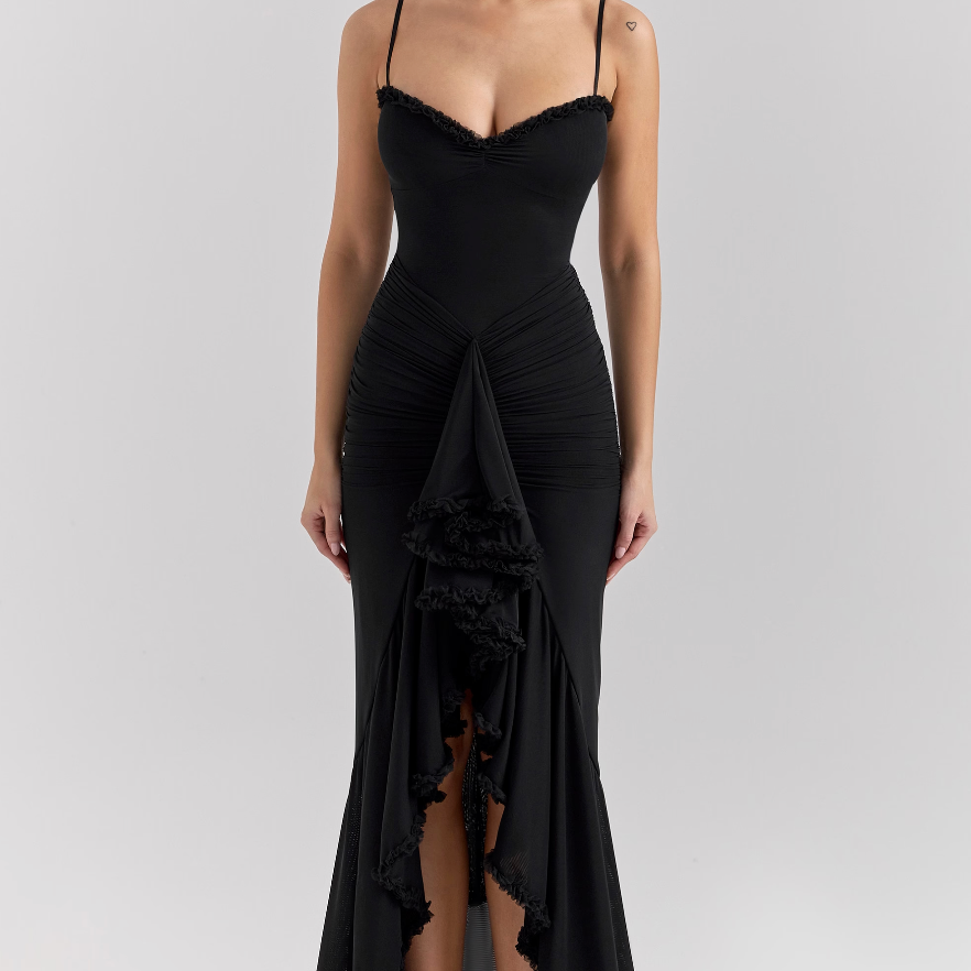 Jindřiška – Vestido con Volantes