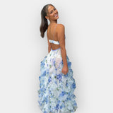 Maxi Vestido con Volantes