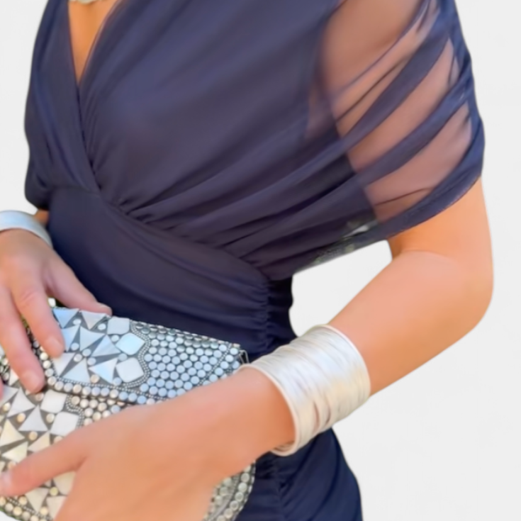 Herminia™ | Vestido elegante con escote en V