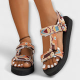 Zapatillas planas de mujer de yute para verano