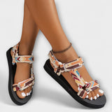 Zapatillas planas de mujer de yute para verano