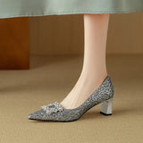 Gloria - Zapatos con Brillantes