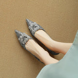 Gloria - Zapatos con Brillantes