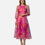 Vestido de Malla – Diseño Impreso Elegante para la Oficina y Eventos de Verano