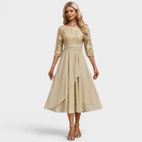 Irene™ | Vestido midi de encaje elegante