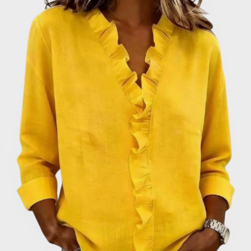 Jimena™ | Blusa con volantes elegante y ligera
