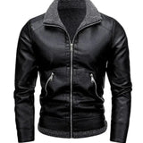 Mateo™ | Chaqueta de cuero elegante
