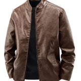 Juan™ | Chaqueta de cuero de moto