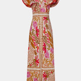 Vestido Maxi Floral Vibrante Suzanne