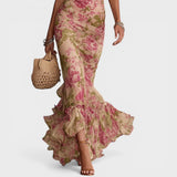 Sara™ | Vestido maxi floral