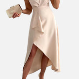 Vestido Maxi de Invitada de Boda Elegante para Mujeres