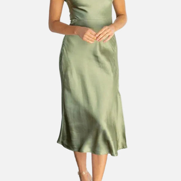 Vestido Midi de Cóctel Formal para Mujeres