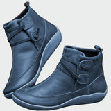 Botas ortopédicas de cuero premium