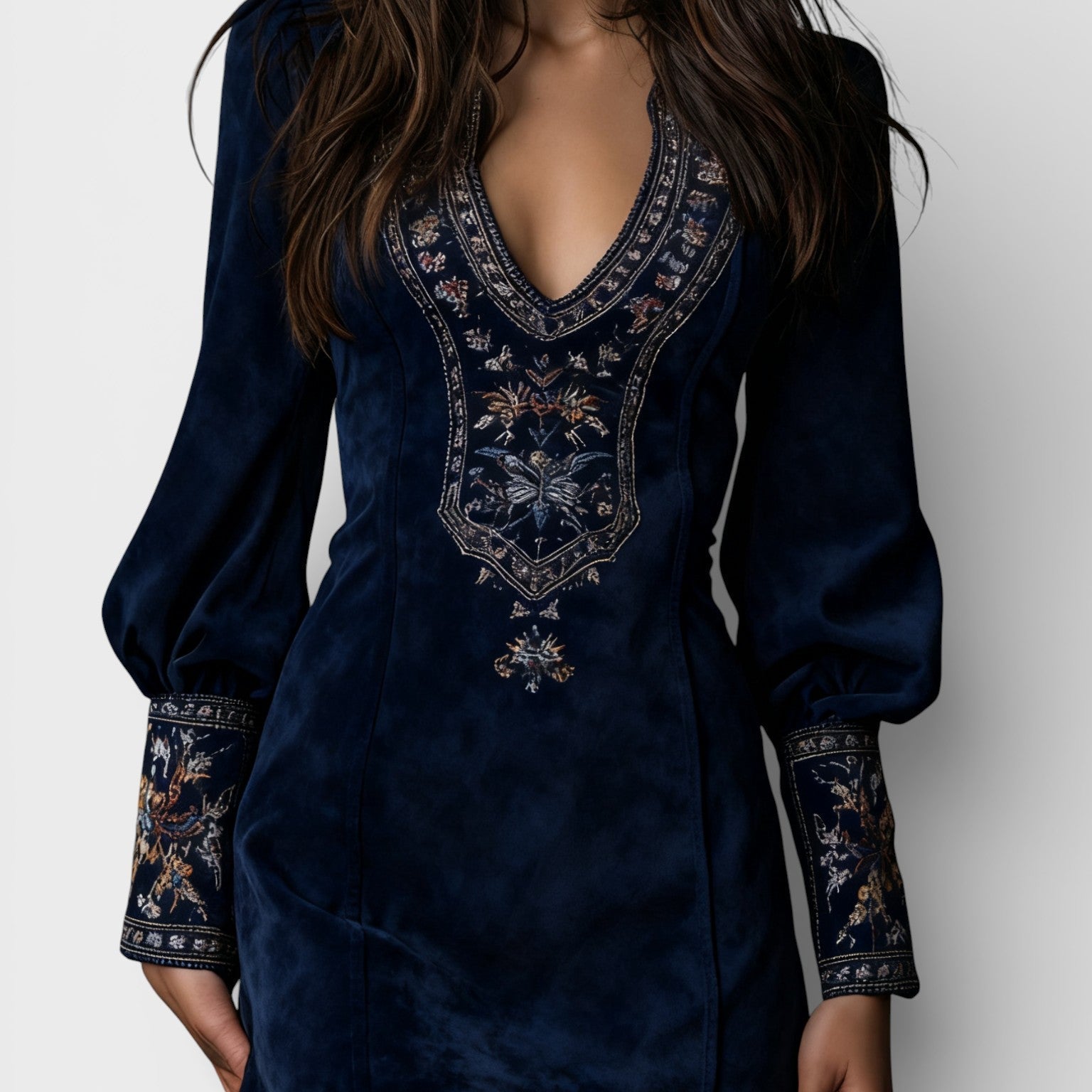 Eugenia™ | Vestido mini elegante con bordado