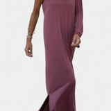 Vestido Midi Elegante Maddie de Un Hombro