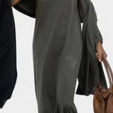 Vestido Midi Elegante Maddie de Un Hombro