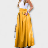 Tzafira – Elegante falda maxi con cintura alta