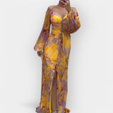 Vestido con abertura