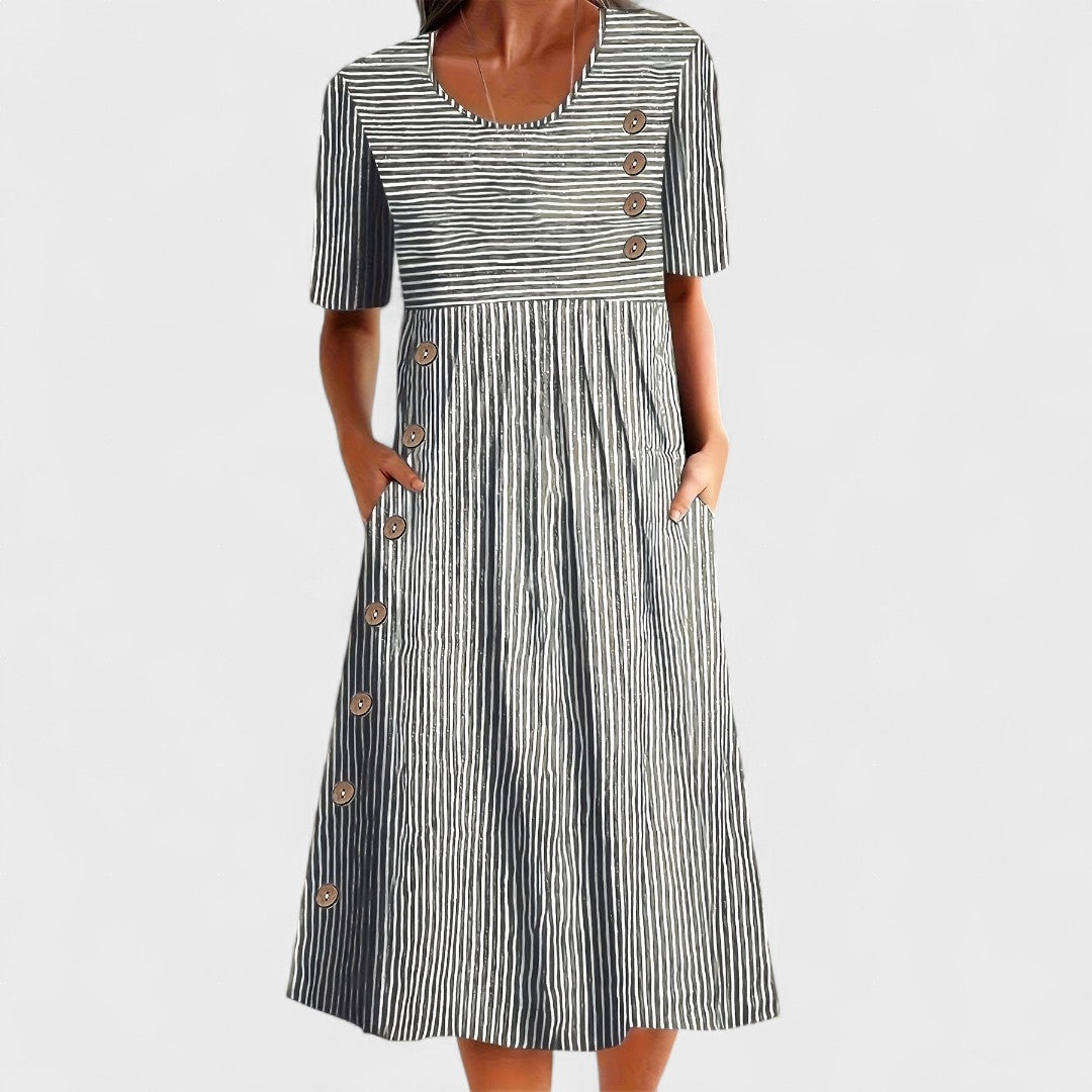Camila™ | Vestido de verano a rayas