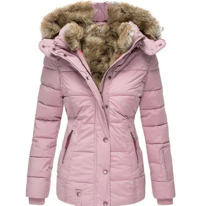 Sofija – Abrigo de Invierno Cálido con Piel