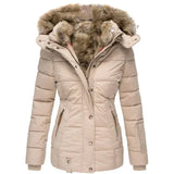 Sofija – Abrigo de Invierno Cálido con Piel