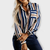 Emy - Blusa a rayas diaria