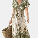 Julia | Vestido midi floral suelto y ligero