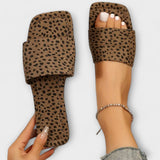 Elisabete-Botas con estampado de leopardo