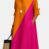 Kayla | Vestido midi cuidado y estiloso